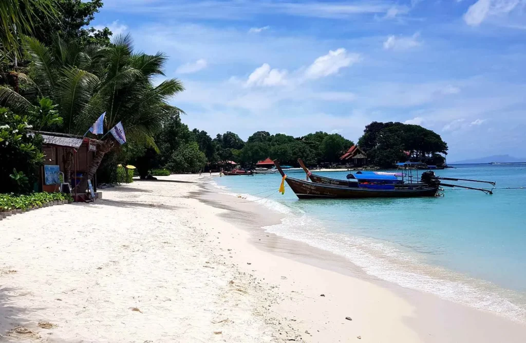 Long Tail Boats in Laem Tong Beach - Thai Pass