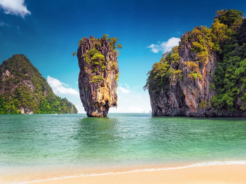 Phang Nga Bay with towering cliffs and clear waters - Thai Pass